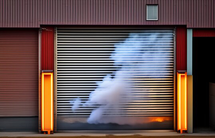 Cửa Cuốn Chống Cháy Tại Huế Được Kiểm Định PCCC