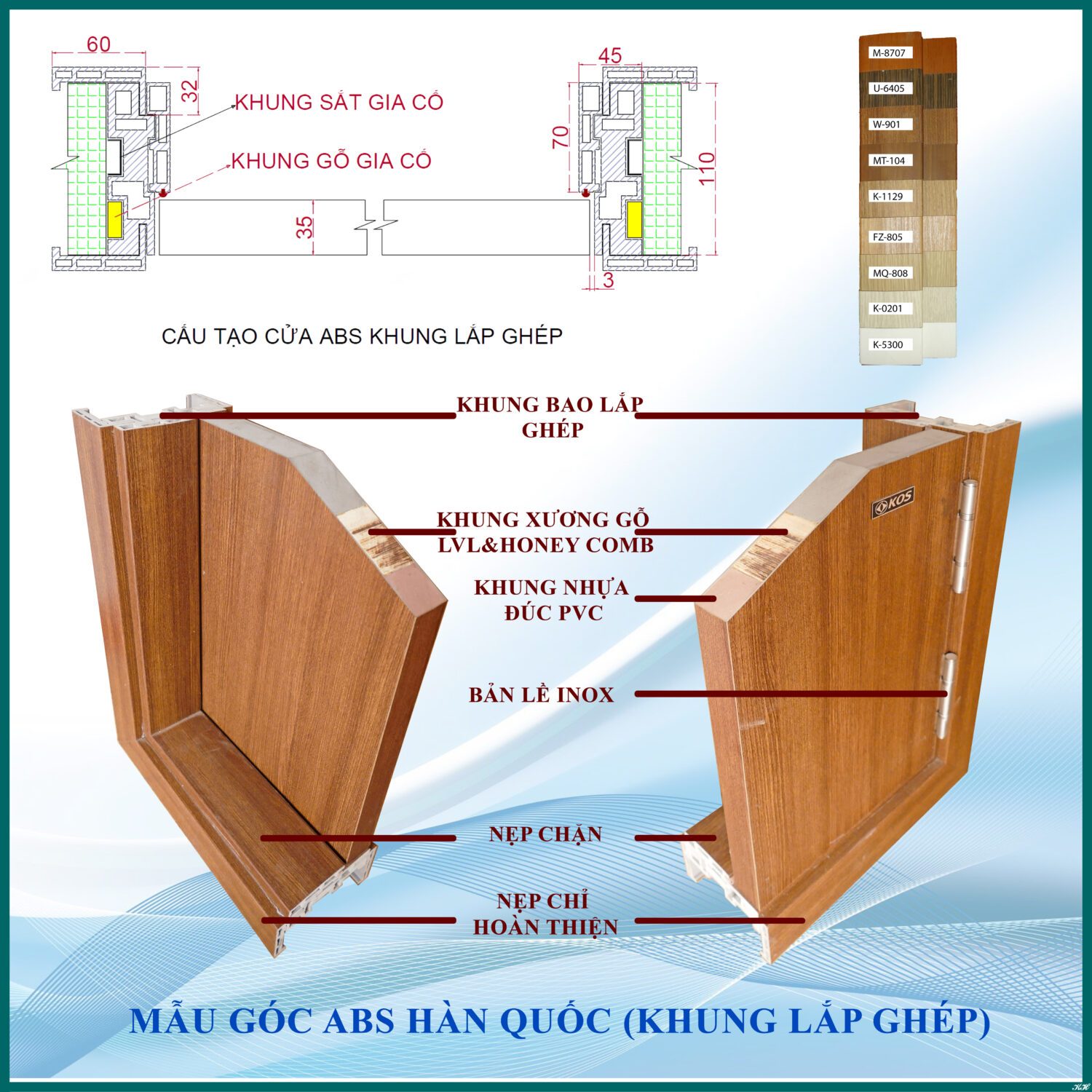 cửa nhựa hàn quốc Bitco
