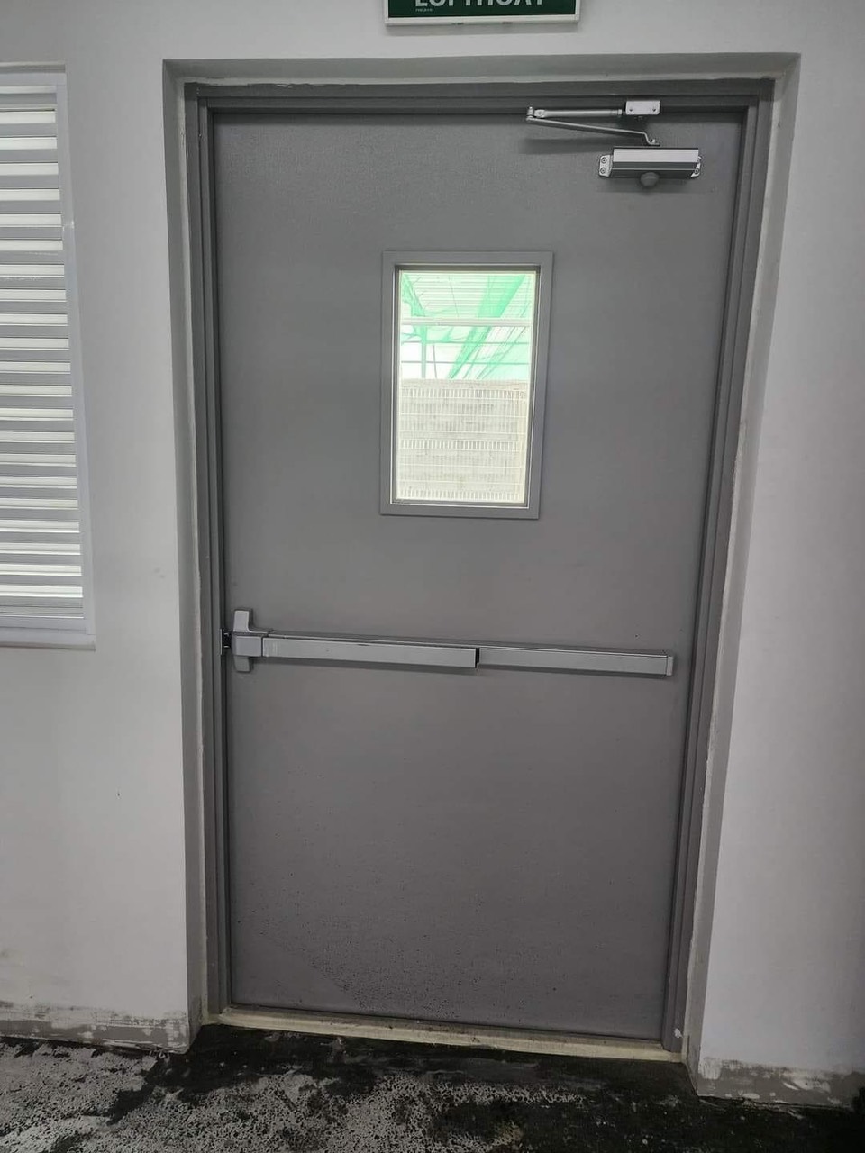 cửa thép chống cháy 2 cánh